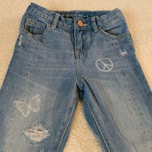 Girls Gap kids blue Jean size 4y girlfriend style
